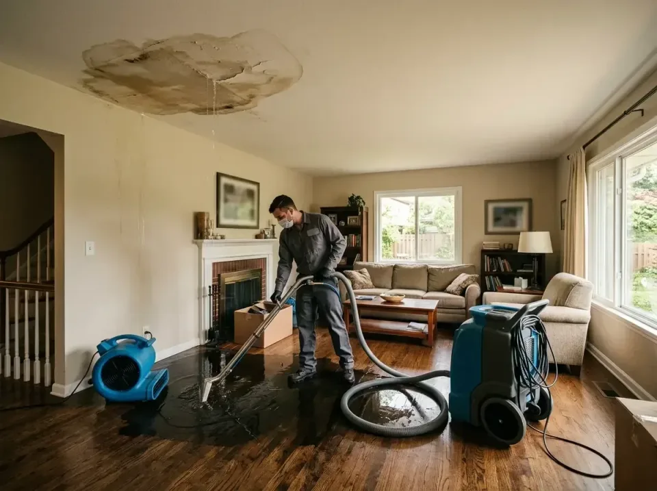 attic-pipe-burst-ceiling-drip-008 — frequently asked questions, Water Damage Restoration & Carpet Care in Garden City, KS